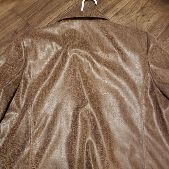 Alfred Dunner Faux Snake Skin Women's Dress Jacket Sz 14 - Picture 4 of 8
